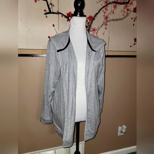 Sonoma hooded open front cardigan